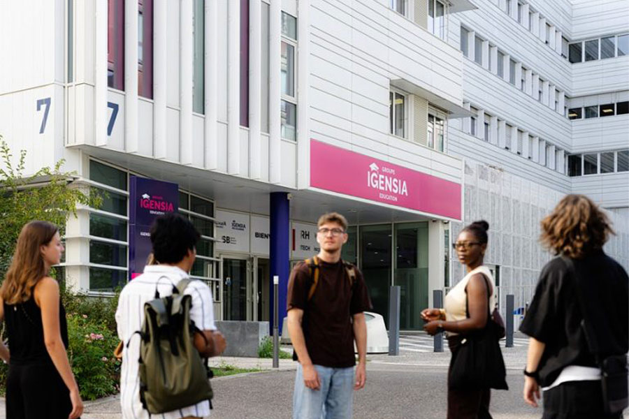 IMSI Lyon entrée du campus